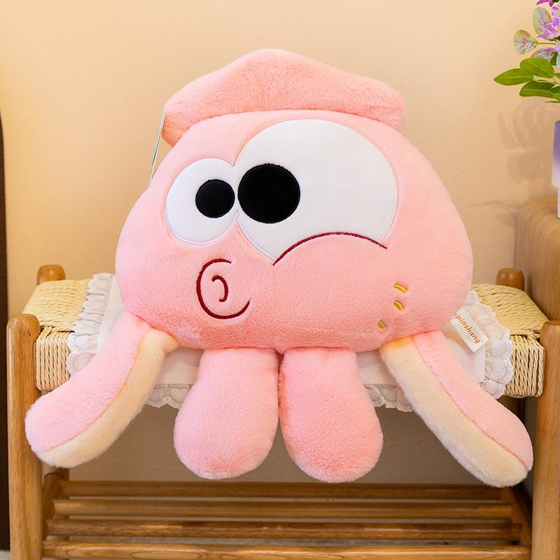 Funny Ocean-style Plush Doll, Ugly And Cute Fun Doll, Four Styles Available, Sofa Cushions, Holiday Gifts