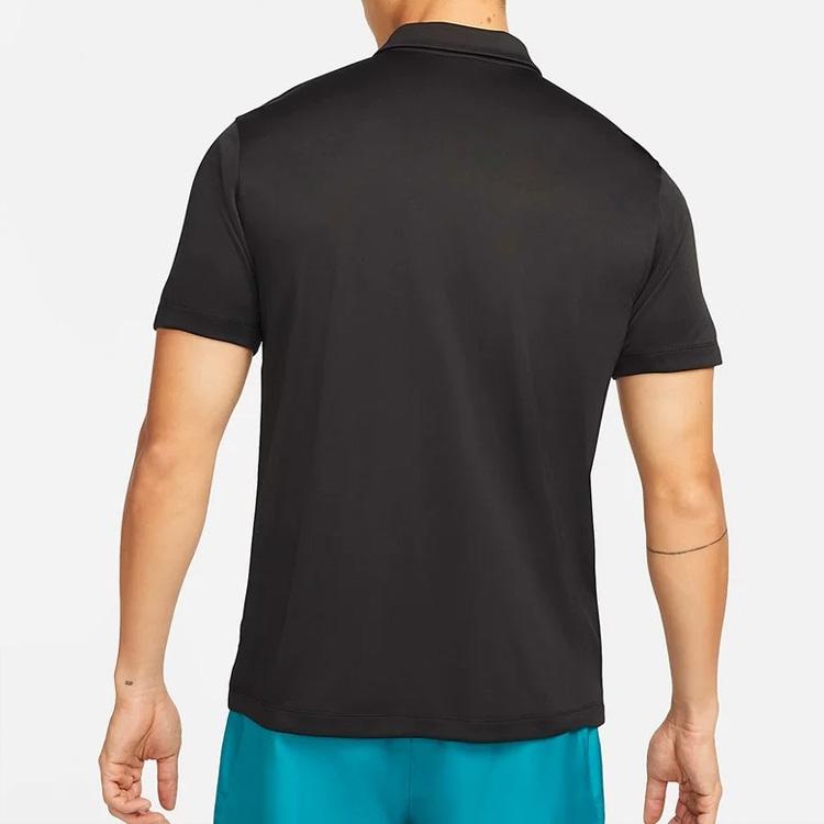Nike Спортивная рубашка-поло мужская черная CJ4457-010