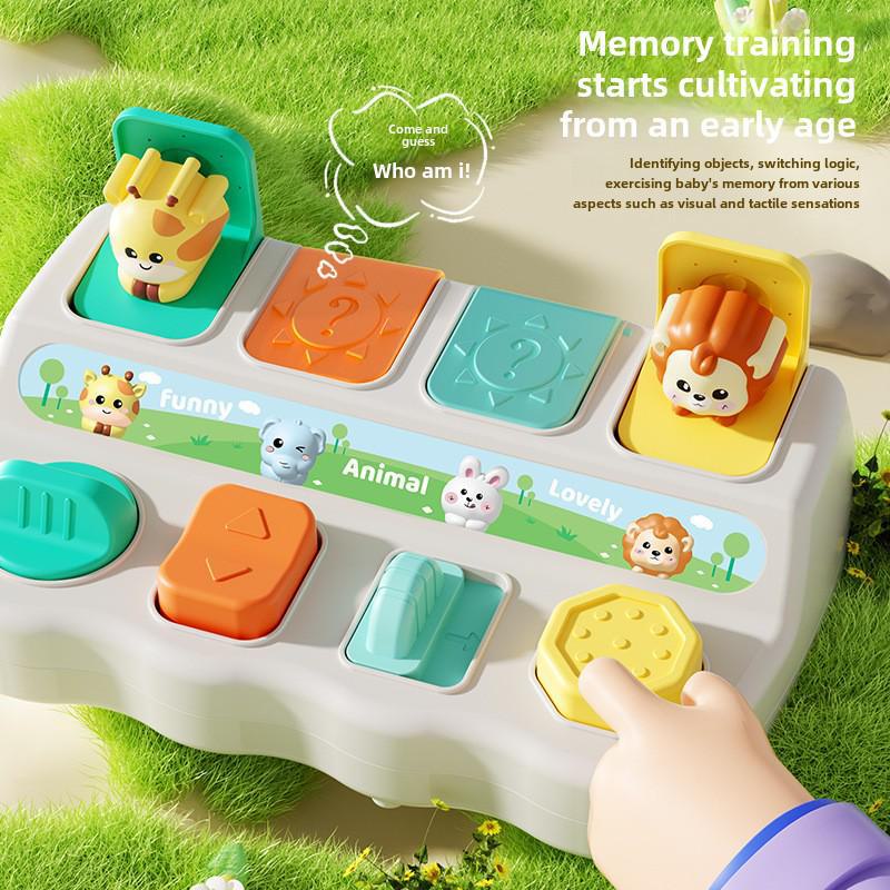 Interactive Kids Hide-and-Seek Switch Toy for Early Education and Cognitive Development