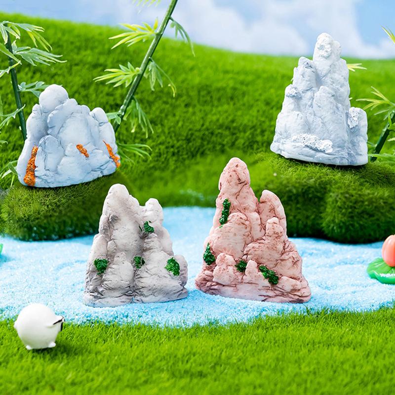 Мини-микроландшафтная имитация камней, рокарий, аквариум, украшение для аквариума, бонсай, украшения для сада фей, аксессуары для украшения