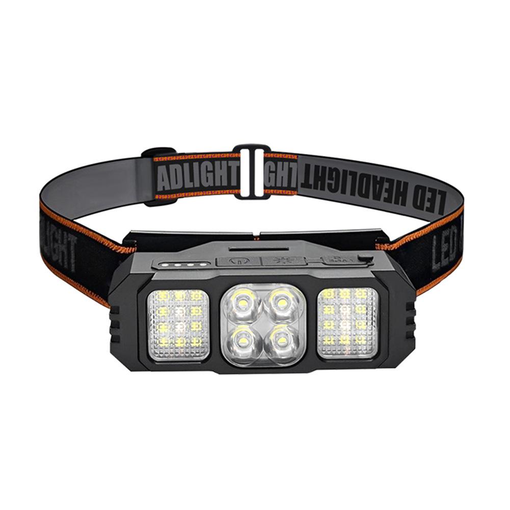 LED Headlamp Rechargeable Headlight Flashlight Head Lamp for Outdoor Hunting Hiking Camping Gear