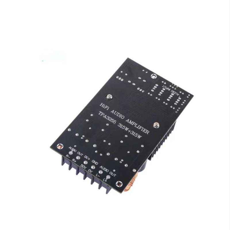 DC19-50V Tpa3255 Аудиофильская плата цифрового усилителя Hi-Fi 600 Вт Высокая мощность 2.0 Двухканальный стерео модуль