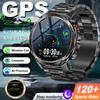 Военные умные часы T-Rex 3 GPS Водонепроницаемые 1,46" HD AMOLED Встроенный 6-частотный спутник Для спорта и фитнеса на открытом воздухе Умный браслет