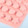 1Pc 54 Cavities Fruit Animal Silicone Mold Diy Mini Chocolate Ice Cube Tray Dropper Candy Fudge Non-Stick Jelly Baking Mold