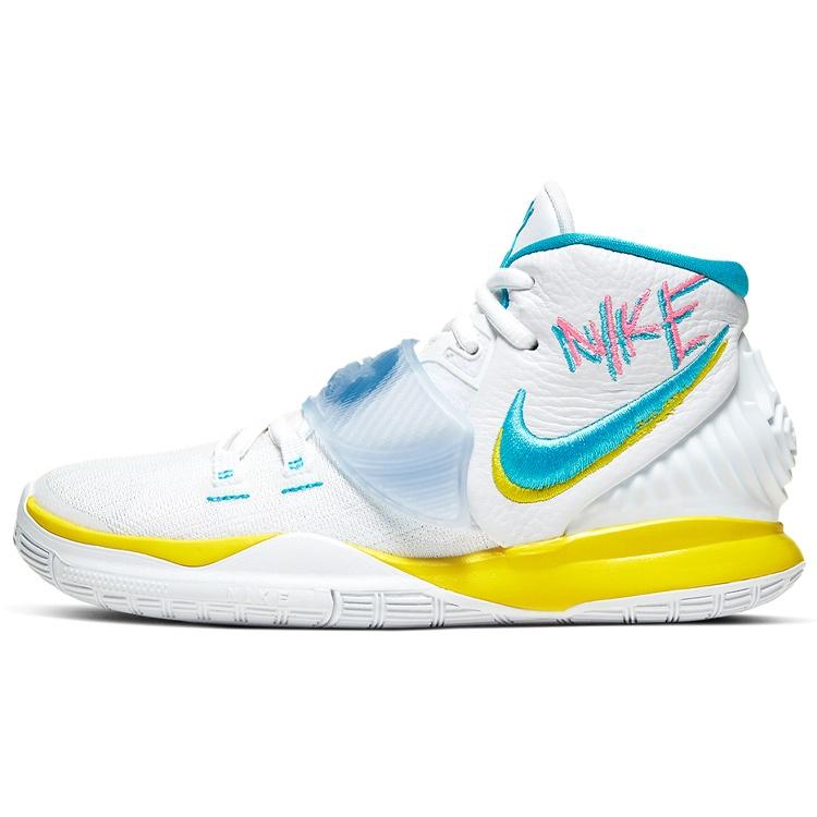 (GS) Детские кроссовки Nike Kyrie 6 'Neon Graffiti' BQ5599-101