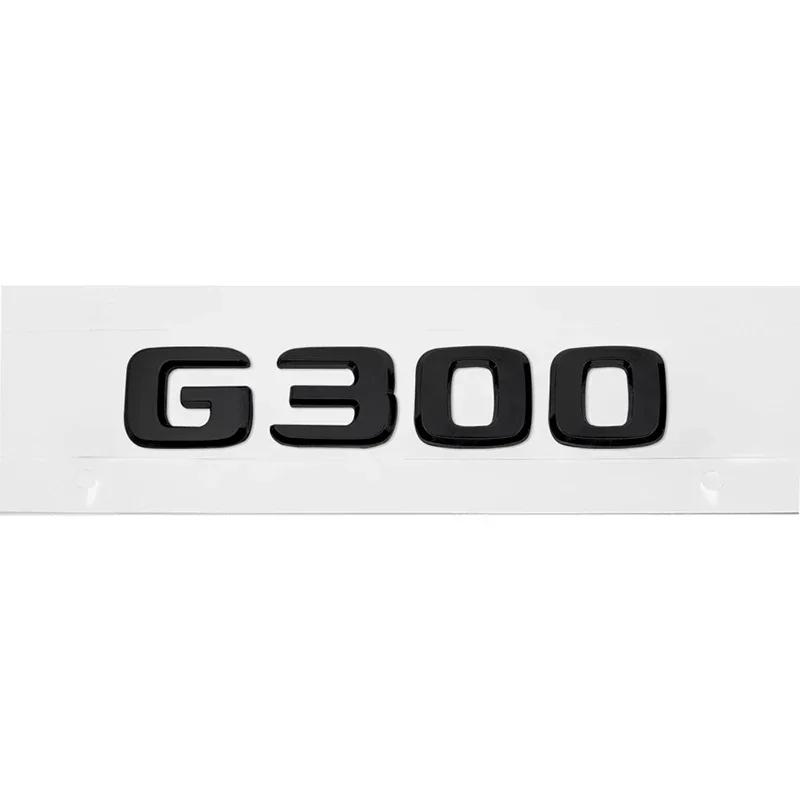 QGP3 3D Letters Car Tail Box Emblem Rear Trunk Sticker Badge for Mercedes Benz G36 G63 G65 G200 G230 G300 G350 G500 G550 G Class