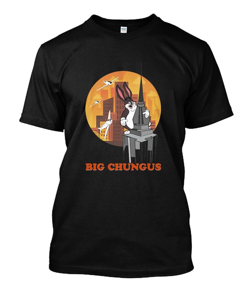 New 551479-Big Chungus black T-Shirt Size S-5XL