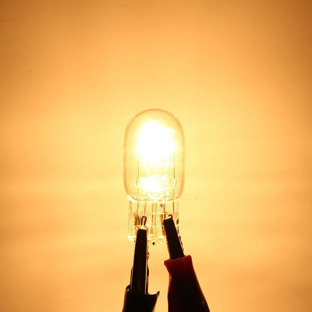 2Pcs T20 Halogen Lamp Glass Daytime Running Light Turn Signal Light Stop Brake Tail Lamp Bulbs 7443 W21/5W