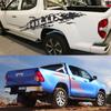 2 шт. Для Toyota Hilux Revo Vigo Пикап Боковые Наклейки на Кузов Грузовик Графика Декор Чехлы Авто Виниловые Наклейки Авто Тюнинг Аксессуары