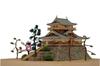 Woody JOE 1/150 Maruoka Castle Wooden Model Assembly Kit
