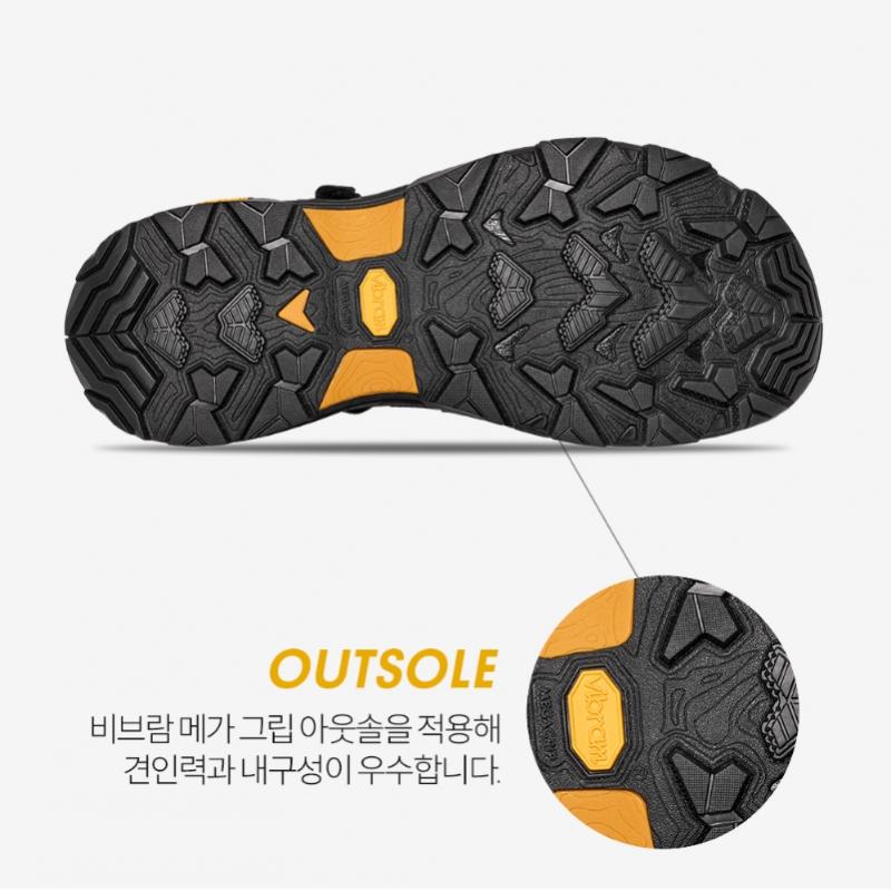 Teva Men S Grandview Max Sandal 2026 S S Vibram Sole Trail Stvm2614770 Blk