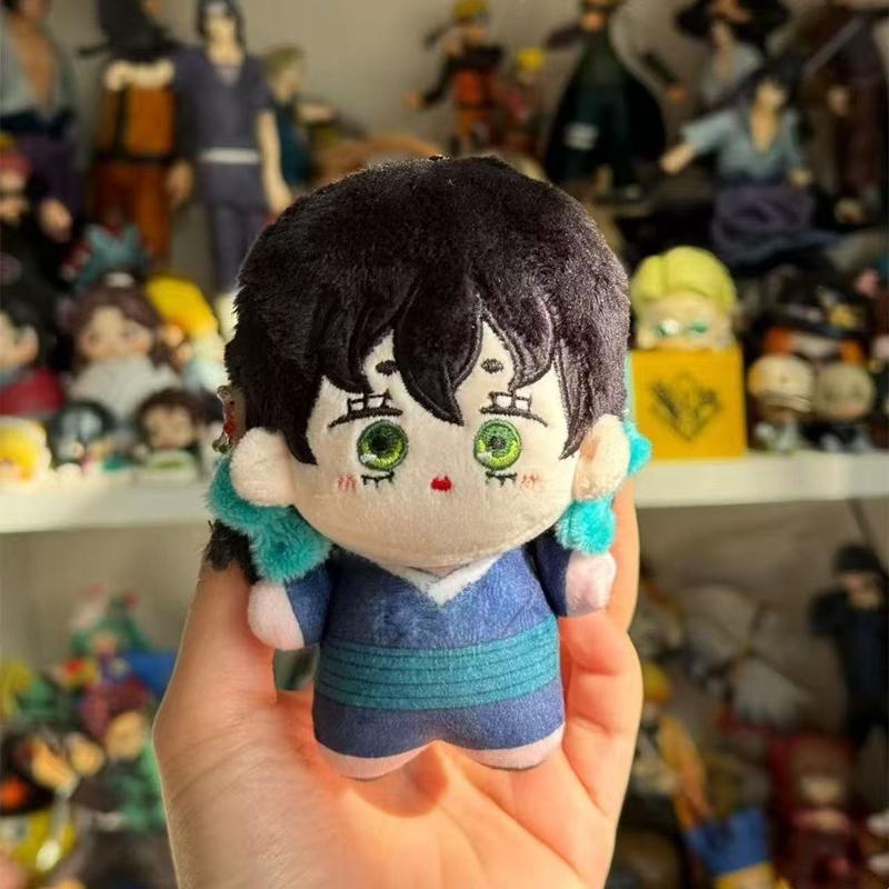 Demon Slayer Plush-Filled Figure Adorable Tanjiro Mitsuri Animation Figure Animation Design  Giyu Akaza Koyuki Plush Playthings Decoration Piece Fans