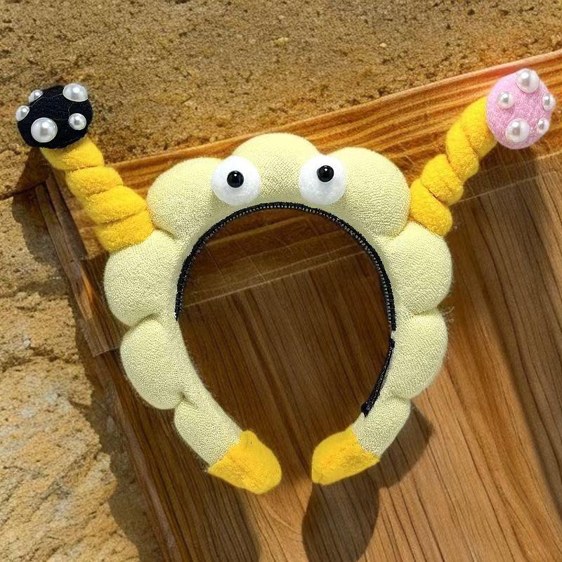 Причудливый грибной ободок на голову в стиле хай-скул - Стильный и креативный аксессуар для волос