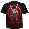 Spiral Direct Unisex Adult Tomb Of Rock Back Print T-Shirt