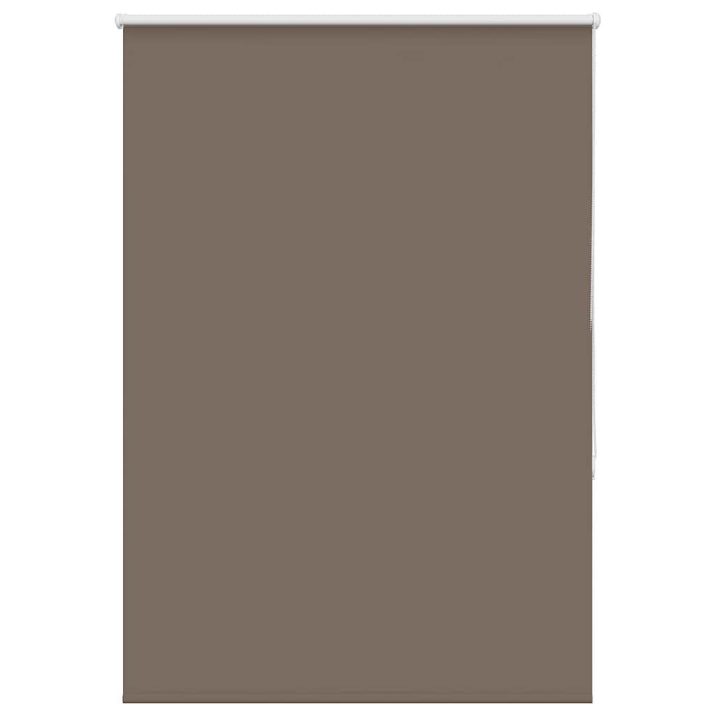 Blackout Roller Blind Coffee Brown 90 x 175 cm Fabric Width: 85.7 cm