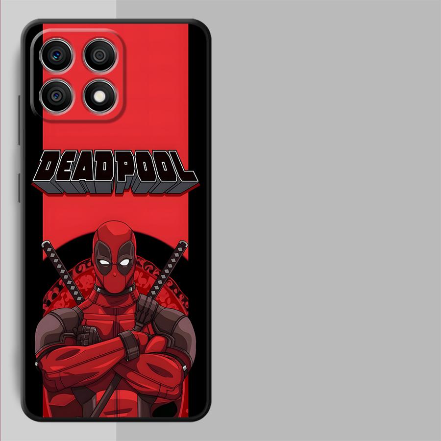 Крутой чехол Marvel Deadpool для Honor 200 400 Lite 8X X8 X6 X9a X5b 70 Magic5Lite 90 X7 Чехол для телефона