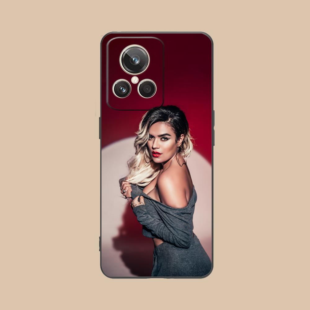 Karol G Latino Mobile Cell Phone Case for Realme GT 8 Neo Pro C75 73 71 C67 65 C55 53 C35 31 C20 15 Colorful Printing Cover