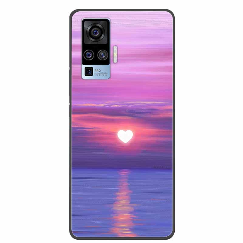 Чехол для Vivo X50 Pro Мультяшный Мягкий Силиконовый ТПУ Чехлы для Телефона для Vivo X50 Pro Plus Pro+ Чехол для Vivo X50 5G V2001A Милый Coque