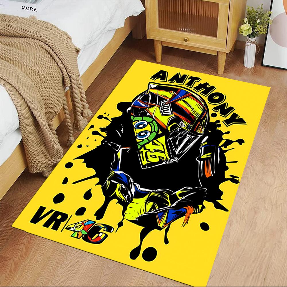 46 Number rider Mat Perfect for Bedrooms Balcony Game Room Outdoor Antislip Carpet Office home decor Perfect Birthday/Christmas Gift Idea