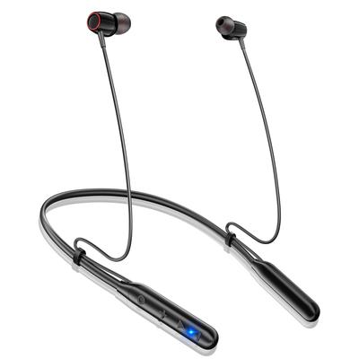 Новые 2025 Нашейные наушники с регулируемой длиной и Bluetooth 40 часов Bluetooth CVC Шумоподавление Быстрые Спортивные наушники с магнитным автоматическим регулированием громкости