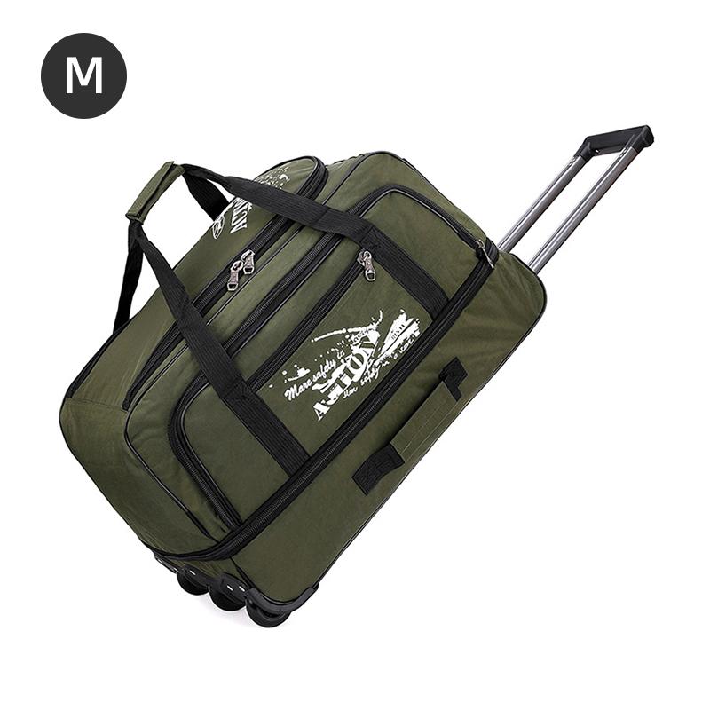 Оксфордский холст дорожная сумка на колесах Компактный водонепроницаемый складной багаж большой вместимости унисекс