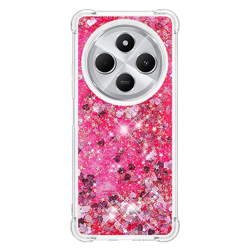 Чехол для Xiaomi Redmi 14C на Funda Xiaomi Redmi 14C Чехол Glitter Dynamic Liquid Чехол для Xiomi Redmi14C Чехлы для телефонов Coque