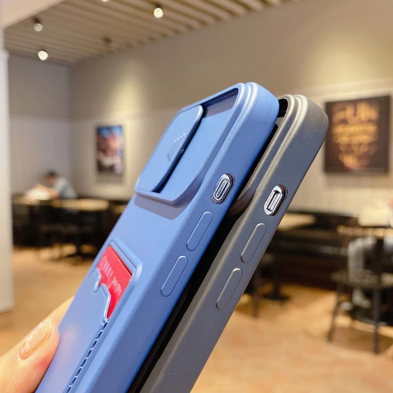 Мягкий чехол-кошелек с держателем для карт для iPhone 13 12 11 Pro Max X XR XS Max 6 7 8 Plus SE 2022, защитный чехол для объектива камеры