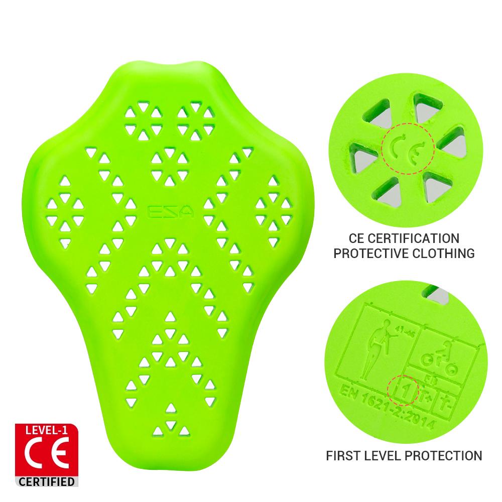 Motorcycle Jacket Insert Protective Gear CE Certification Knee Pad Elbow Back Chest Protection Moto Clothing Built-in Protector