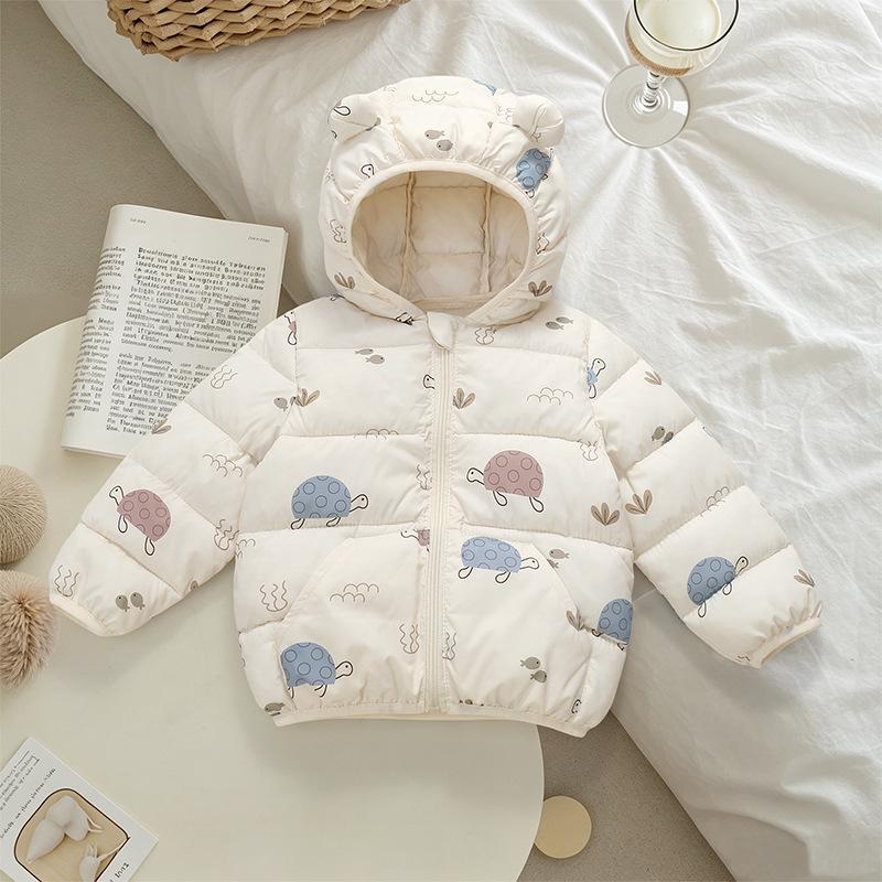 Children's clothing autumn winter children's cotton-padded clothing medium and children's cotton-padded clothing boys and girls baby cotton-padded