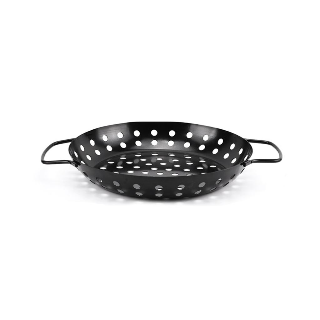 Leeseph Grill Basket, Non-stick Vegetable Grilling Basket Cooking Basket, BBQ Grill Accessories for Cooking Fishes, Kebabs