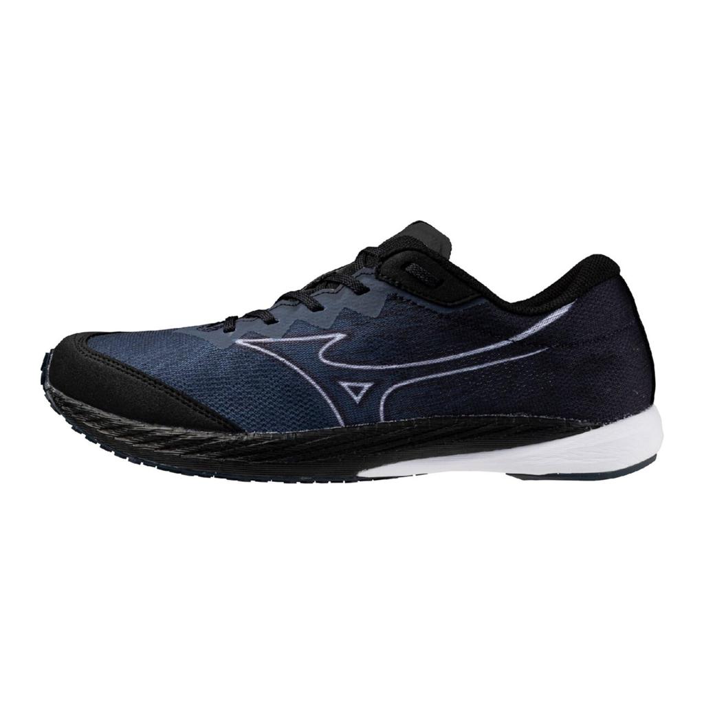 Mizuno Кроссовки для бега Wave Duel 4, темно-синий x белый x черный, размер 26.0 см, 2E