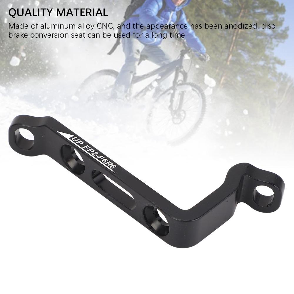 Easy Installation Disc Brake Adapter Front Rear Disc Brake Caliper Rotor Adapter Bike Upgrade Kit