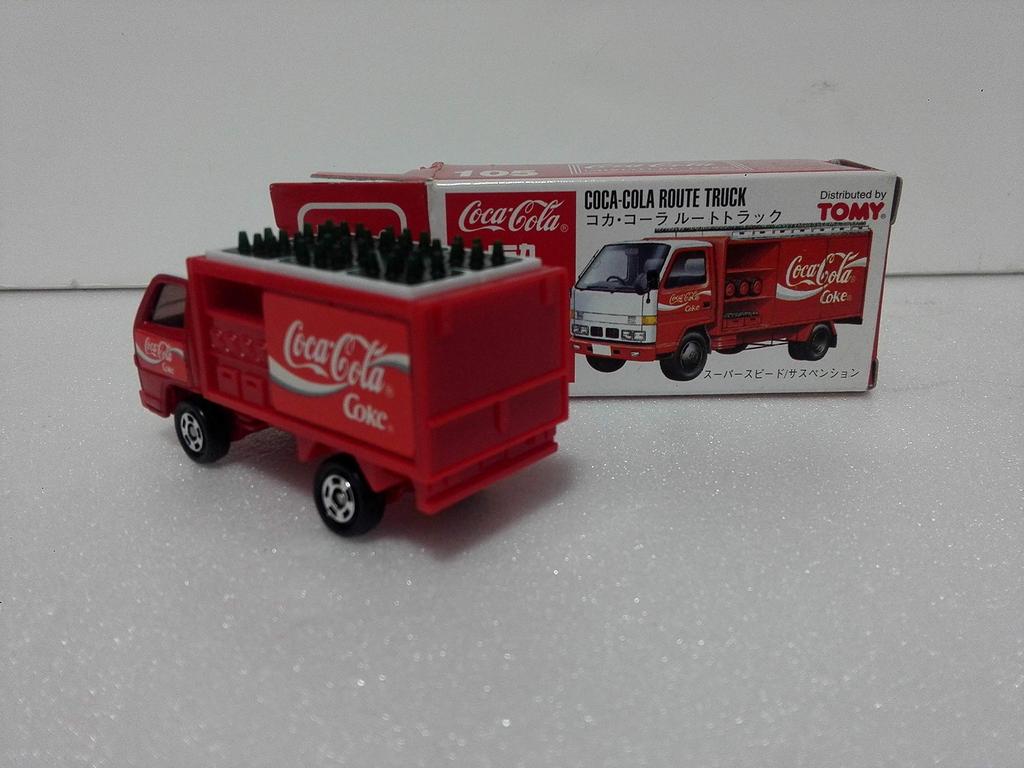 Распродано Tomica 105 Route Truck Red Tommy storage Crazy Mini Car Circle с кейсом, отправлено со склада Amazon Нет. Coca-Cola Долгосрочная
