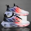 Men's Summer 2024 Breathable Shock-Absorbing Air Cushion Mesh Running Shoes Height-Increasing Korean Style.
