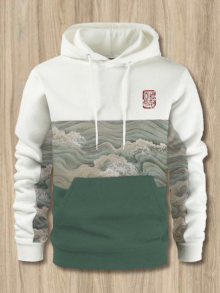 New Autumn and Winter Men's 3D Print Hoodies Japanese Harajuku Fashion Casual Sports Hooded Anime Beast Pattern Man Hoodie
