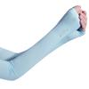 1 Pair Ice Silk Cooling Arm Sleeves Summer Sun Protective Outdoor Cycling Running Fishing Driving Arm Covers