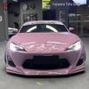 Передний сплиттер, боковые юбки, углы заднего бампера для Toyota GT86: Комплект обвеса и диффузор из ПП.