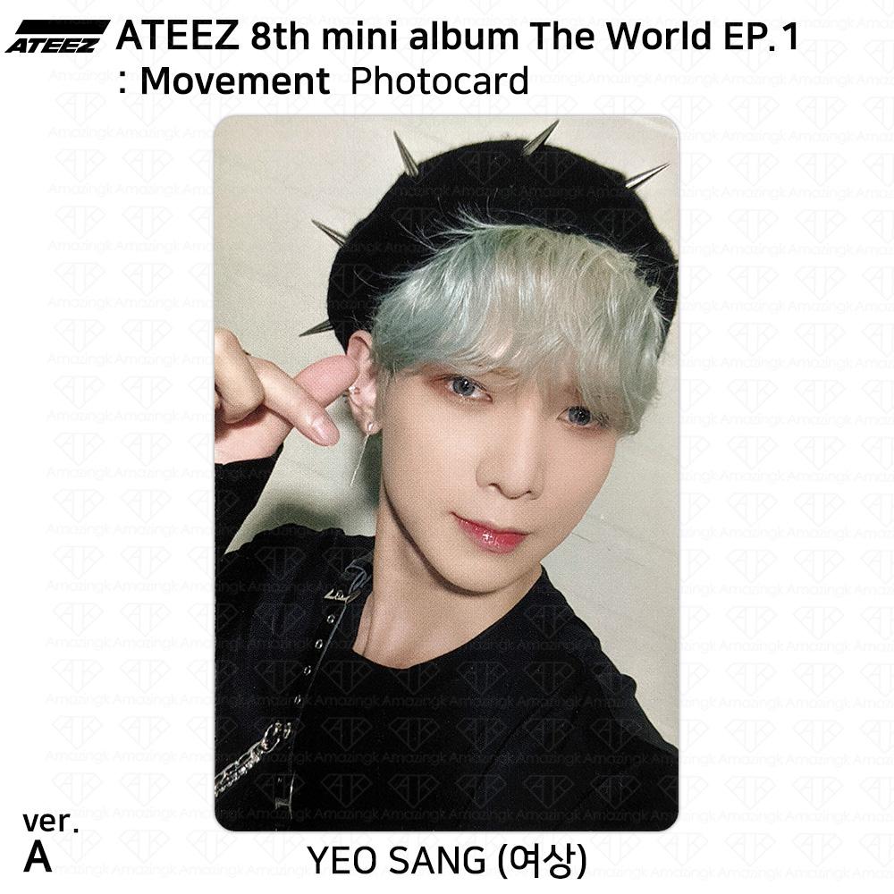 ATEEZ 8-й мини-альбом The World EP.1 : Официальное удостоверение личности движения Фотокарта КПОП