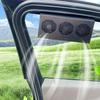 1 Комплект Автоматический Солнечный Автомобильный Вентилятор Низкий Уровень Шума Прохладный Комфортный Ветер Легкое Окно