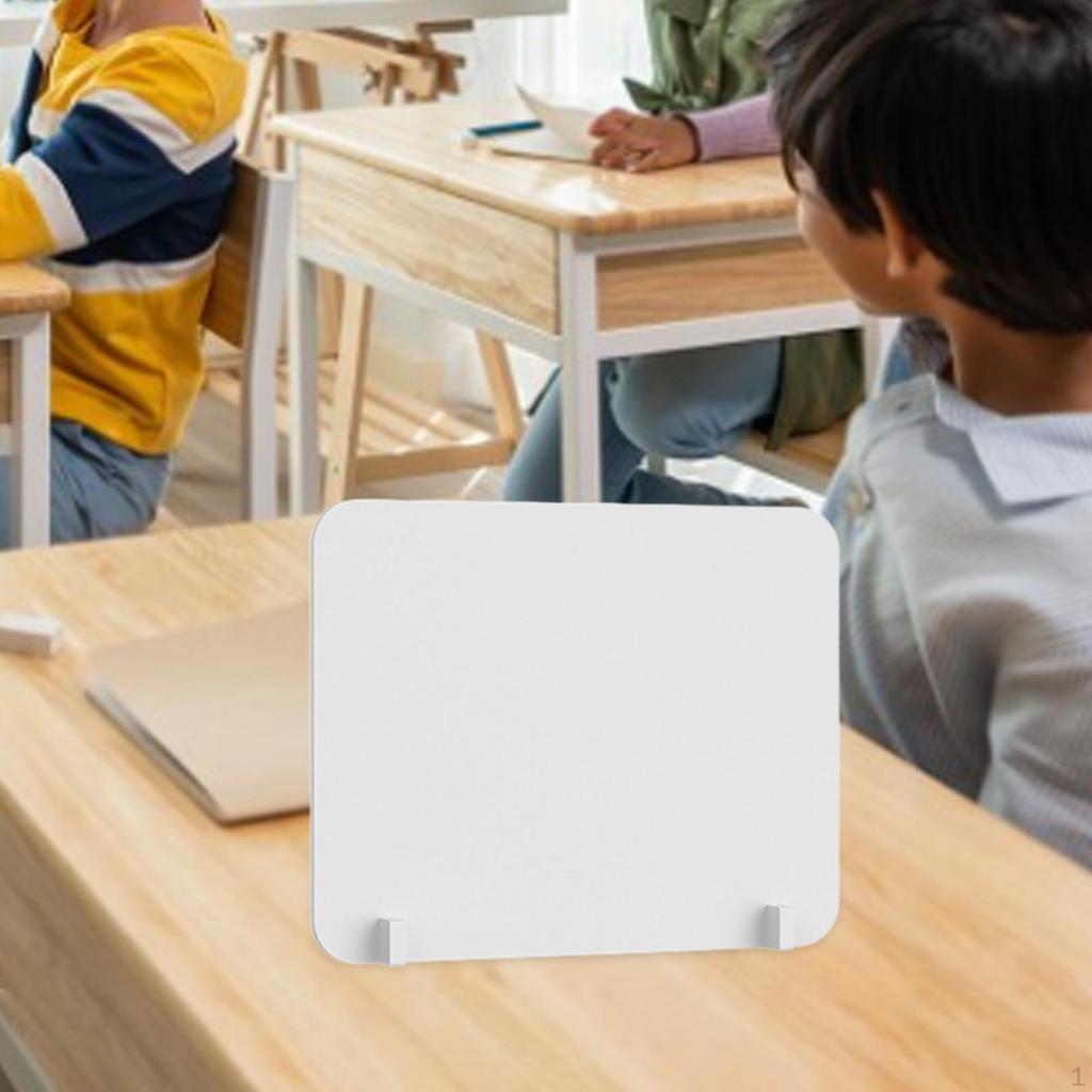 Classroom Desk Partition Board with Clamps for Versatile Use Protective Barrier