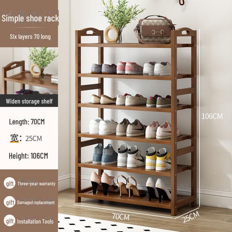 Nanzhu Multi-Layer Dustproof Shoe Rack: Economical Storage for Home, Dorm, or Corridor