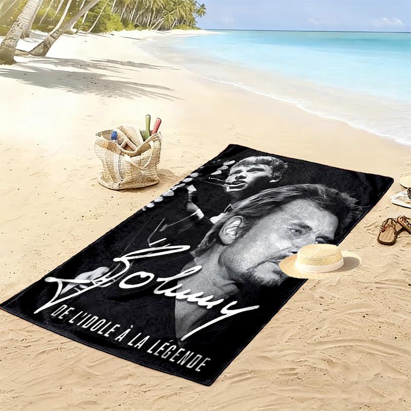 Rock Star Energy Stage beach towel Outdoor camping beach quick-drying swim towel Absorbent bath towel Outdoor pool towel Outdoor picnic beach mat