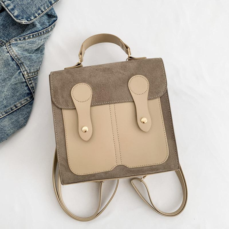 Сумка Niche Design для женщин, новый рюкзак, ретро-ручной корейский повседневный однотонный рюкзак