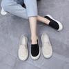 New Spring and Autumn Style Casual and Fashionable Old Beijing Women's Shoes Flat Sole Comfortable One-foot Fisherman's Shoes Korean