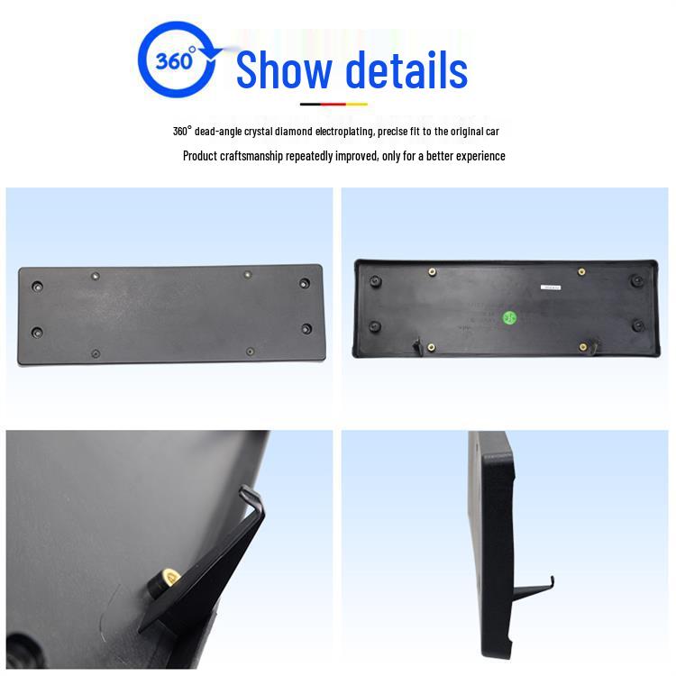 Manshi Luxury Front License Plate Panel for BMW G38 528Li, 530Li, 540Li