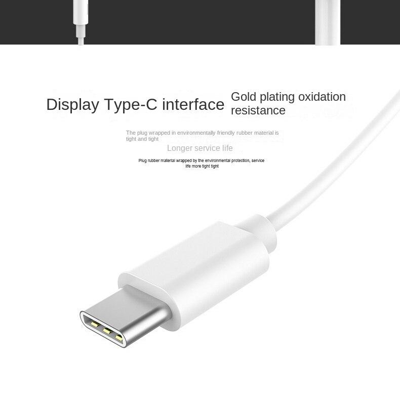 Проводные наушники типа C подходят для Xiaomi, Samsung, Huawei, гарнитуры для смартфонов, проводного управления и вызова через микрофон.