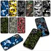 Pattern Fashion Camouflage Cover Phone Case for Xiaomi Redmi 15 A5 9A 9T 10A 10C 9C NFC 15C Note 11 9 10 Pro Plus 8T Coque