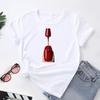 (Asian Size) T Shirt Women Nail Art Trend Cute Sweet Lovely Cute Print Tee Top Fashion Female Clothing Short Sleeve Graphic T-shirts