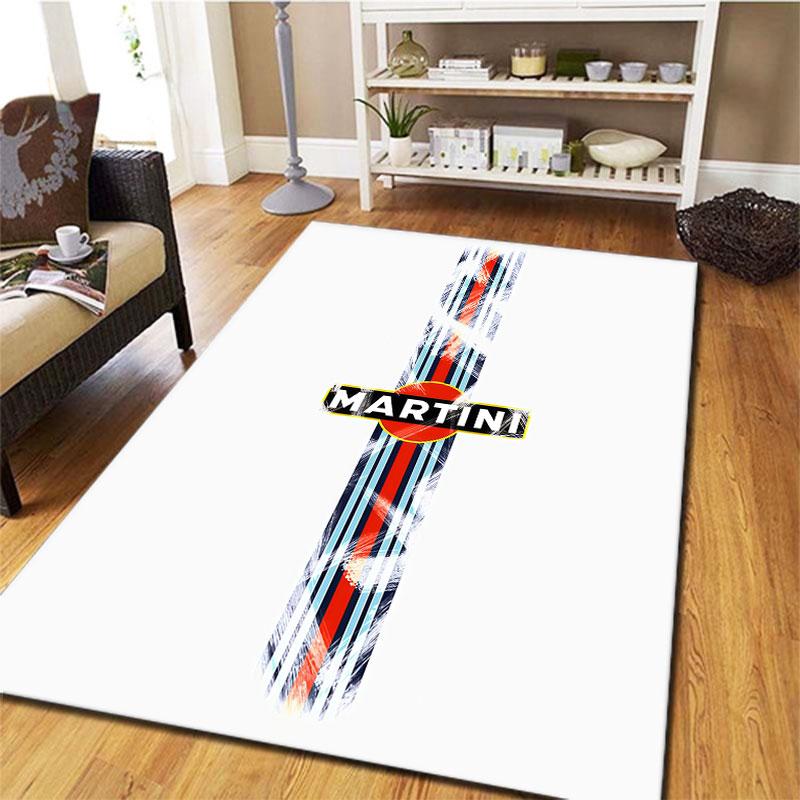 Martini Racing Carpet Rug for Living Room Bedroom Home Sofa Decoration,Kids play Non-slip Floor Mat