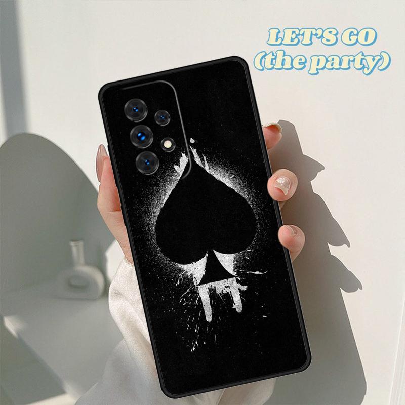 Чехол для телефона с изображением Туза Пик для Samsung Galaxy A42 A31 A40 A51 A71 A32 A80 A91 A52 A72 A73 A20e A21S A50 A70 A11 A12